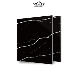 Goldtop OEM/ODM 5064 Black Quartz Kitchen Island Tops