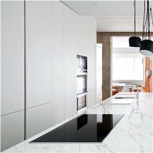 Goldtop OEM/ODM 6016 White Artificial Quartz Kitchen Tops