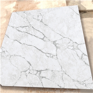 Goldtop OEM/ODM 6016 White Artificial Quartz Kitchen Tops