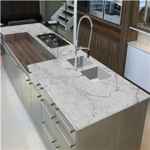 Goldtop OEM/ODM High Quality Alpine White Quartz Countertops