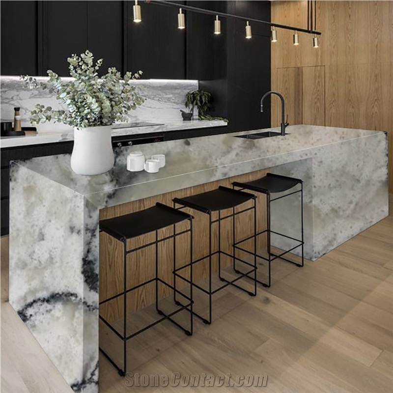 Goldtop OEM/ODM Night Light Quartz Double Vanity Basins