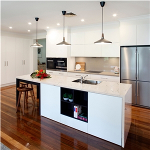 Goldtop OEM/ODM Winky White Quartz Kitchen Counterttops