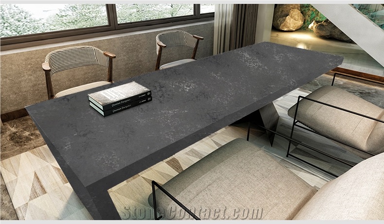 Hot Sale 6046 Metro Concrete Quartz Kitchen Island Tops