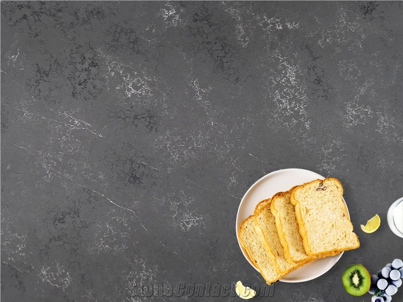 Hot Sale 6046 Metro Concrete Quartz Kitchen Island Tops