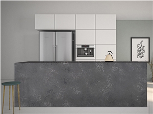 Hot Sale 6046 Metro Concrete Quartz Kitchen Island Tops