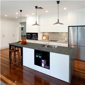 Marble Series 4008 Quartz Kitchen Island Countertop