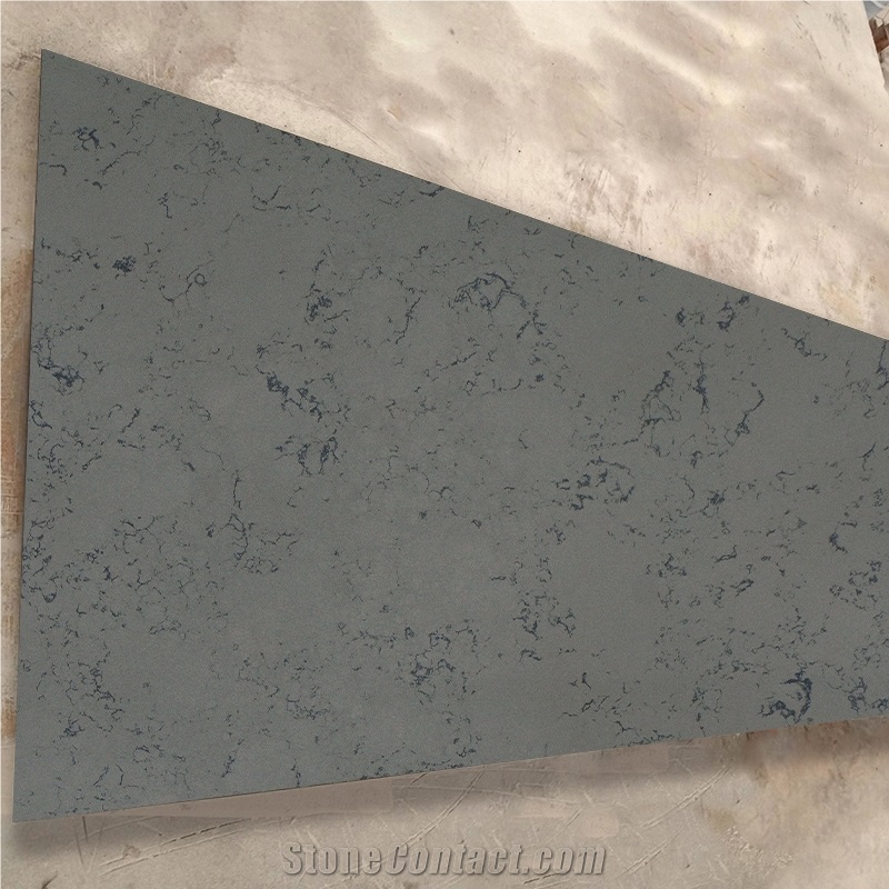 Marble Series 4008 Quartz Kitchen Island Countertop
