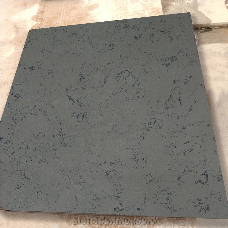 Marble Series 4008 Quartz Kitchen Island Countertop