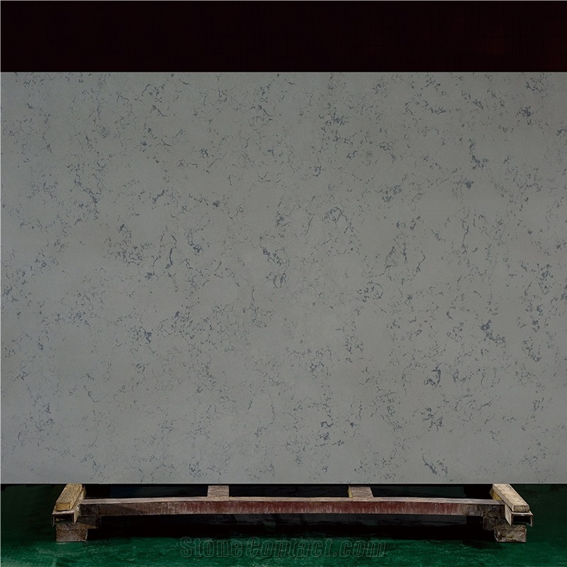 Marble Series 4008 Quartz Vanity Top With Topmounted Sink