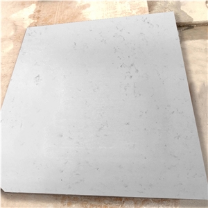 Marble Series 4022 Quartz Vanity Top With Double Basic Sink