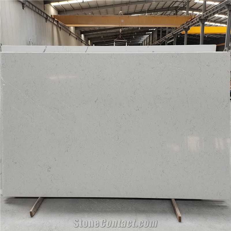 Marble Series 4028 Quartz Vanity Top With Topmounted Sink