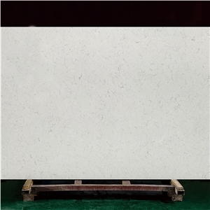 Marble Series 4028 Quartz Vanity Top With Topmounted Sink