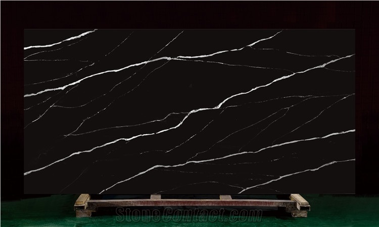 Polished Surface Kitchen Artificial Quartz Slab