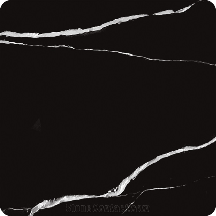 Polished Surface Kitchen Artificial Quartz Slab