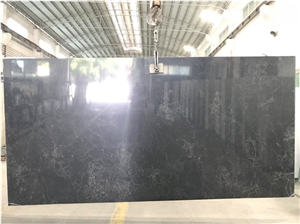 Polished Surface Kitchen Artificial Quartz Slab