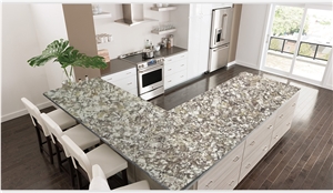 Retro Style 3019 Gold Coast Kitchen Island Countertops