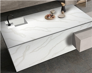 Weather Flow Kitchen Countertop 5059 Calacatta Paris