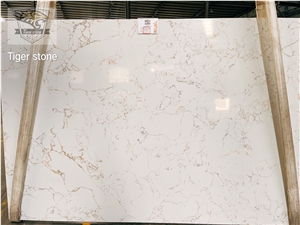 Artificial Marble Calacatta Gold Quartz Slabs3