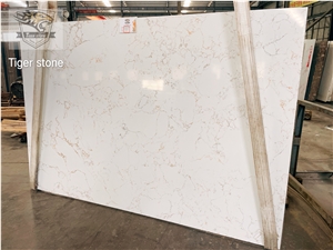 Artificial Marble Calacatta Gold Quartz Slabs3