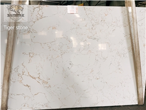 Artificial Marble Calacatta Gold Quartz Slabs3