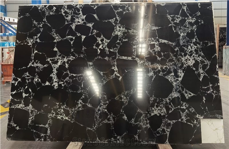 Belly Black Fullbody Quartz Slabs