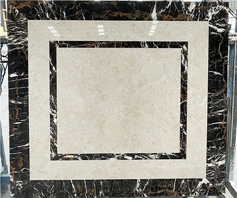 Stone Honeycomb Aluminum Pattern