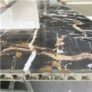Stone Honeycomb Aluminum Pattern