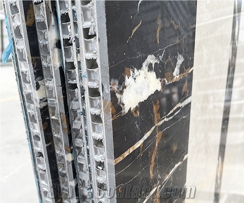 Stone Honeycomb Aluminum Pattern