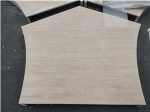 Travertine Stone Honeycomb Aluminum Panel Backed Laminated Panel