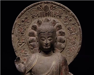 Buddha Statue Chinese Hand Carved Stone Buddha Statue