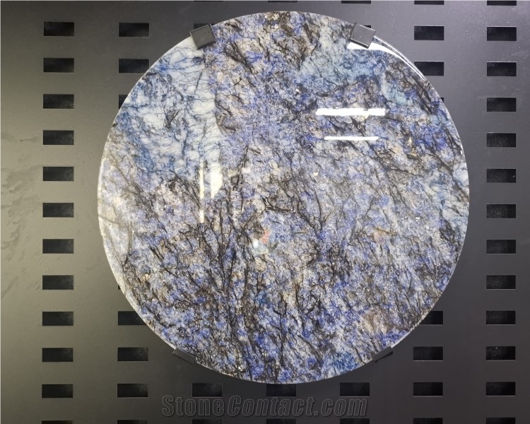 Granite Round Shaped Coffee Table Top
