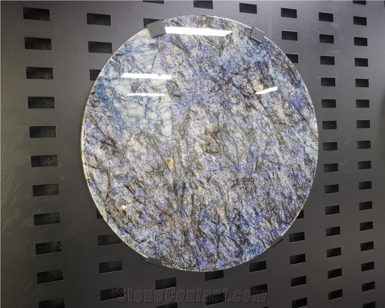 Granite Round Shaped Coffee Table Top