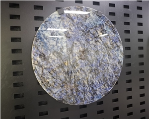 Granite Round Shaped Coffee Table Top