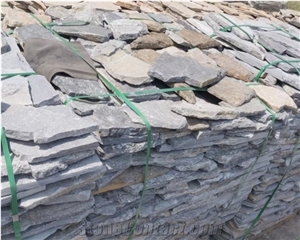 Light Grey Slate Castle Stone Cladding Exterior Wall Panel