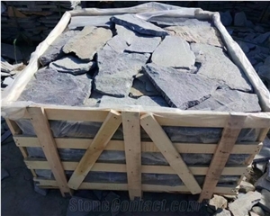 Light Grey Slate Castle Stone Cladding Exterior Wall Panel