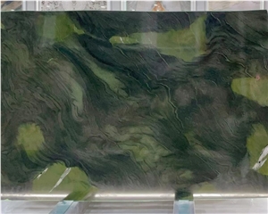 Natural Stone Avocatus Green Quartzite Slab Green Stone Coffee Table