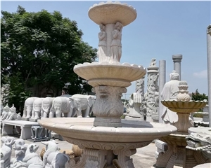 Natural Stone Water Fountain Stone Fountain Garden Fountain
