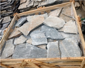 Natural Wall Cladding Slate Ashlar Stone Veneer