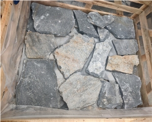 Natural Wall Cladding Slate Ashlar Stone Veneer