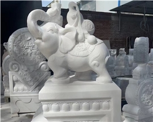Outdoor Large Drum Natural Stone Carving Chinese BAO GU SHI