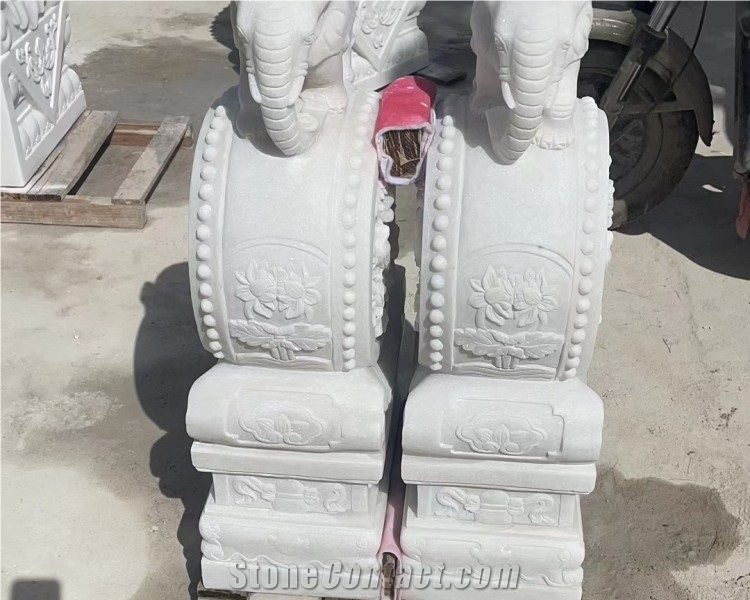Outdoor Large Drum Natural Stone Carving Chinese BAO GU SHI