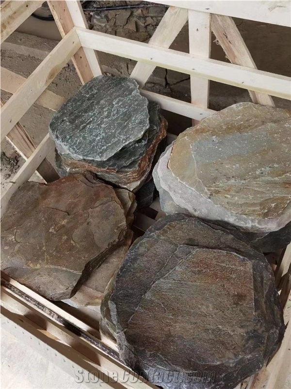 Quartzite Garden Stepping Stone Pavers
