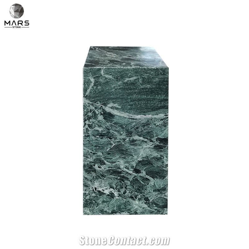 Marble Home Decor Natural Stone Block Marble Dinning Table
