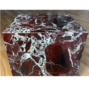 Marble Plinth Stone Coffee Side Table For Villa Home