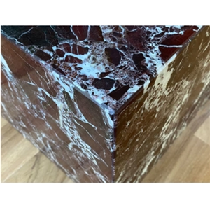 Marble Plinth Stone Coffee Side Table For Villa Home