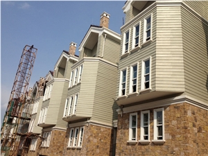 Weather Resistant Wood Grain Siding Board