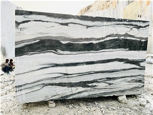 Panda White Marble Blocks