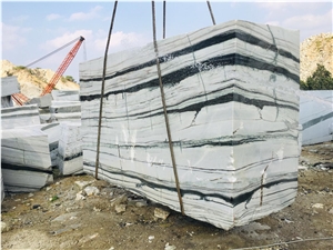 Panda White Marble Blocks