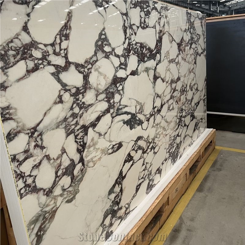 Arabescato Carrara Sintered Stone Slabs For Wall Floor Tiles