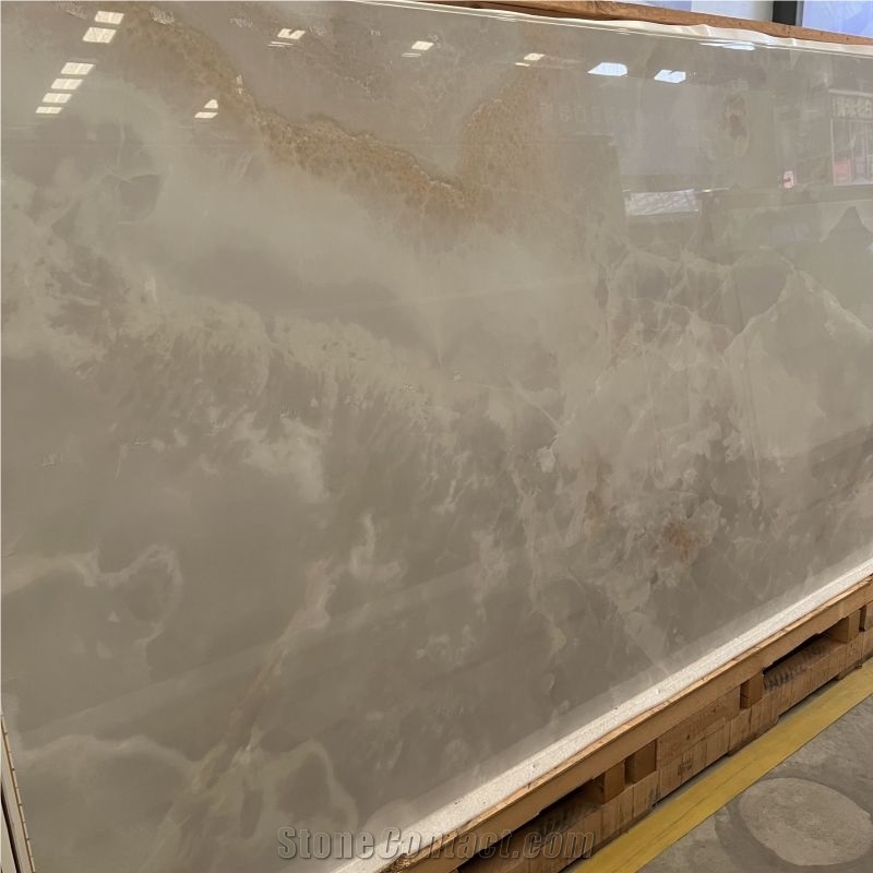 Cheap White Onyx Sintered Stone Slab&Tile Wall Floor Design